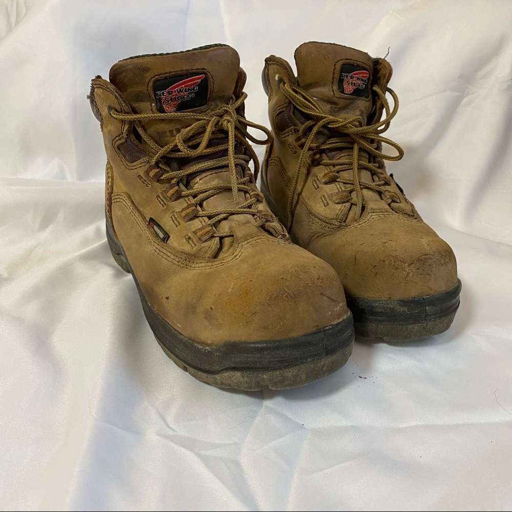 Red Wing Work Boots Size 7 Women